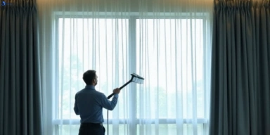 Commercial drapes cleaning service indooroopilly hotels offices