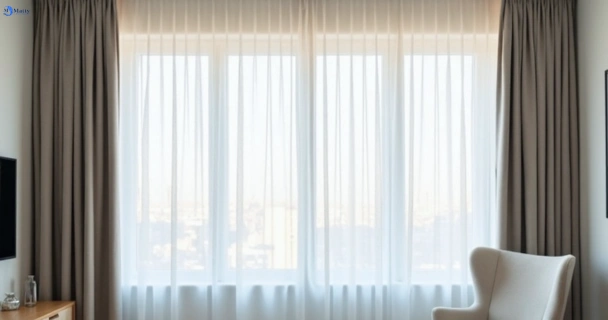 Restored vibrant drapes in indooroopilly QLD after Matty Curtain Cleaning